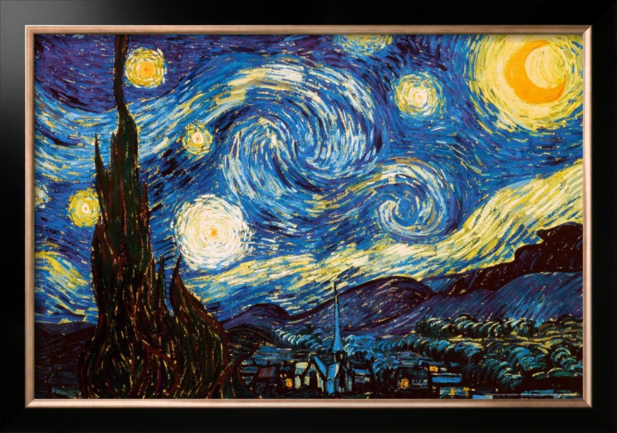 Starry Night Van Gogh - Van Gogh Painting On Canvas